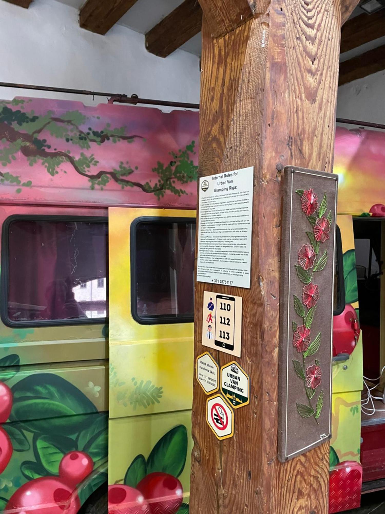 Urban Van Glamping Riga Exterior foto